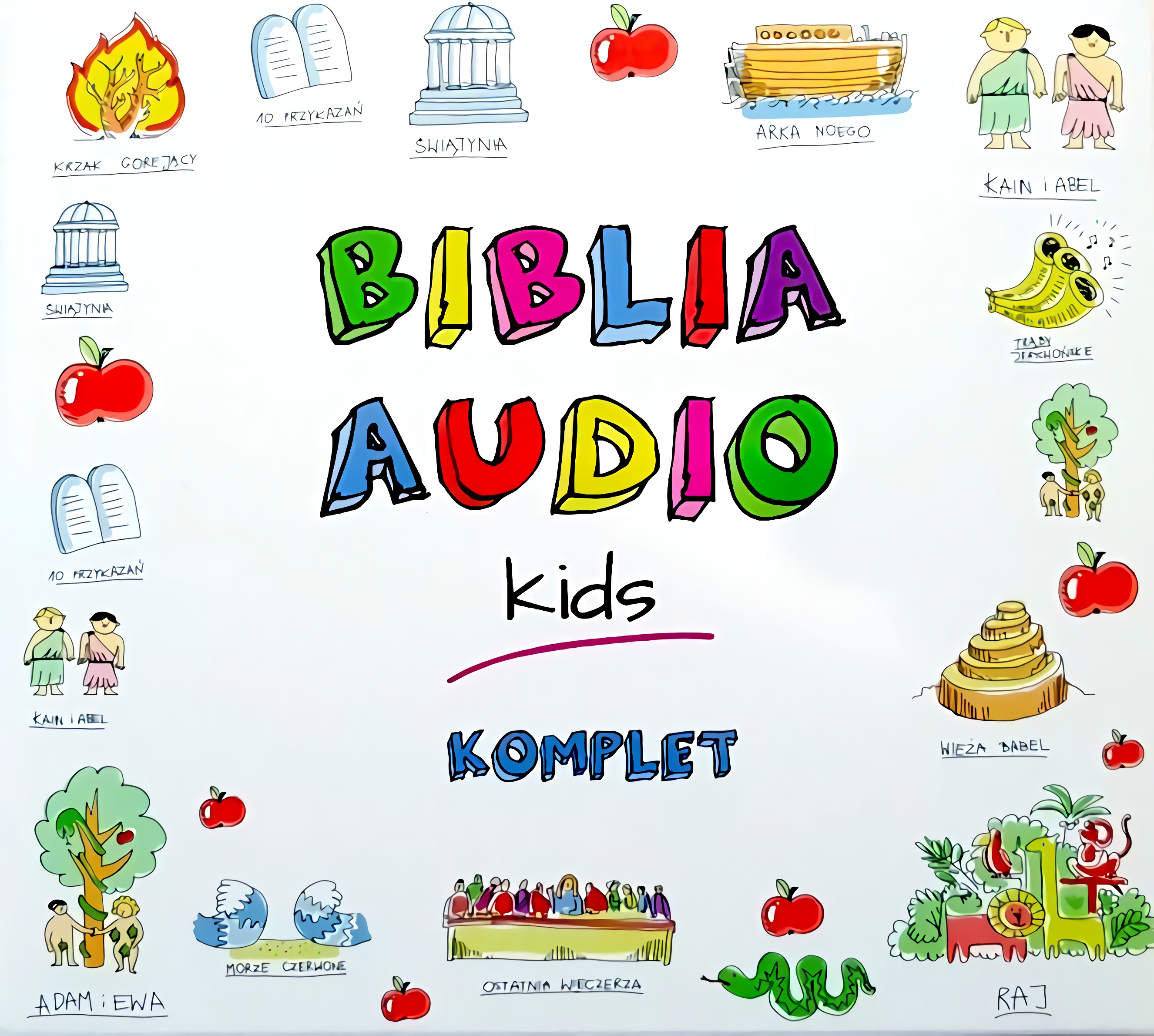 Biblia audio kids okładka